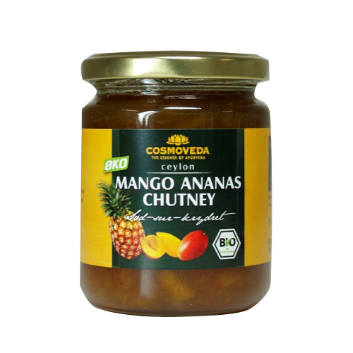 Image of Chutney Mango Ananas Økologisk - 225 gram