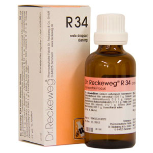 Image of Dr. Reckeweg R 34 - 50 ml.