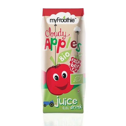 Image of MyFroothie apple, raspberry børnejuice Ø - 3x200 m