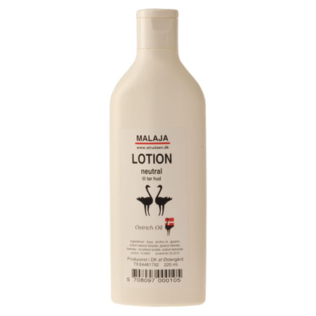 Image of Ostrich Oil Lotion Neutral - 220 ml.