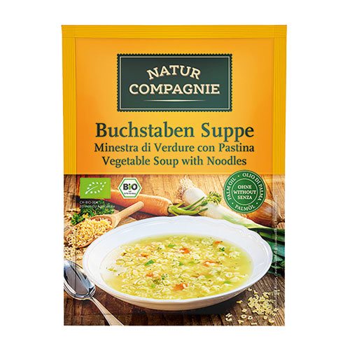 Image of Grøntsagssuppe med pasta Økologisk - 50 gram