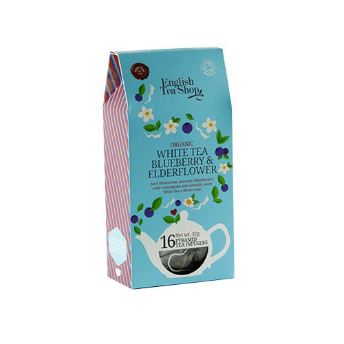 Image of White Tea Bluberry & Elderflower Øko ETS - 16 brev