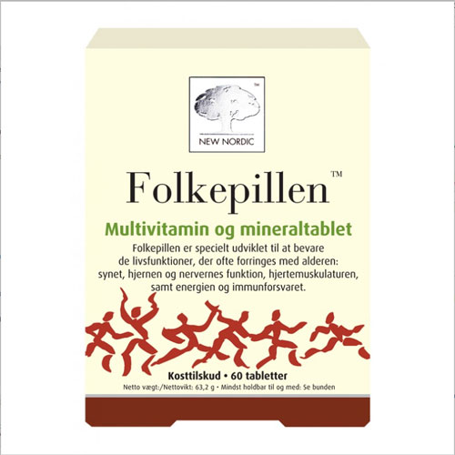 Image of Folkepillen - 60 tabletter