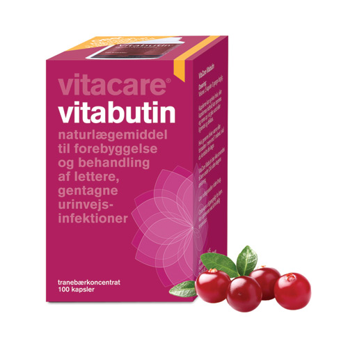 Image of Vitabutin Tranebær VitaCare - 100 kap.