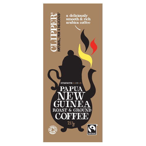 Image of Clipper Økologisk malet kaffe New Guinea - 227 gr