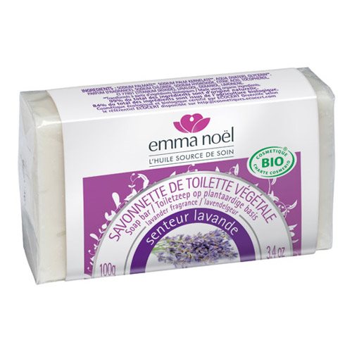 Image of Lavendel sæbe Økologisk Emma Noel - 100 gram