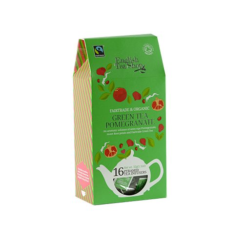 Image of Green Tea Pomegranate Øko ETS - 16 breve