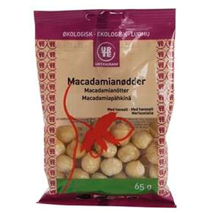 Image of Macadamianødder med havsalt Øko - 65 gram