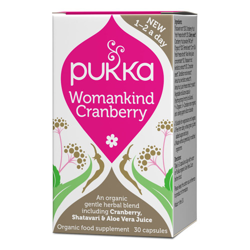 Image of Pukka Womankind cranberry Øko - 30 kaps.