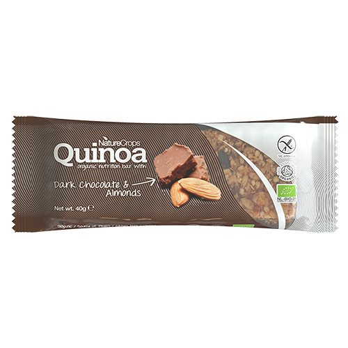 Image of Quinoa Bar mandler & chokolade NatureCrops - 40 gr