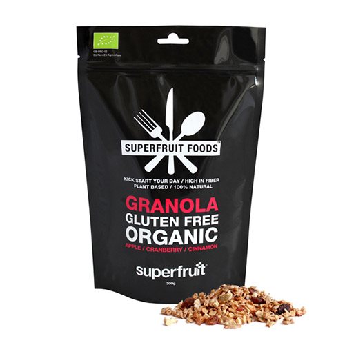 Image of Mysli Granola med æble, Tranebær og Kanel - EU Organic & Glutenfri