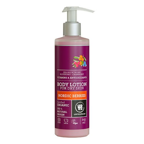 Image of Nordic Berries Bodylotion Urtekram - 245 ml.