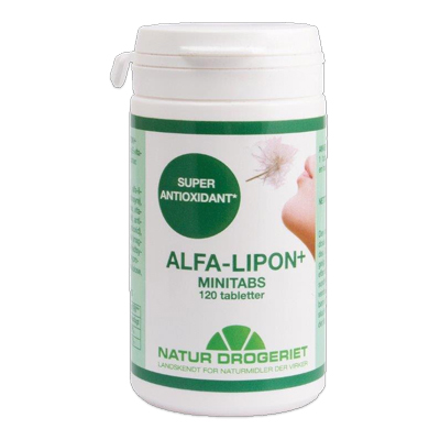 Image of Alfa-Lipon+ minitabs fra Natur Drogeriet - 120 tbl