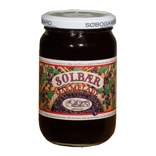 Image of Solbærmarmelade fra Søbogaard Øko - 400 gram