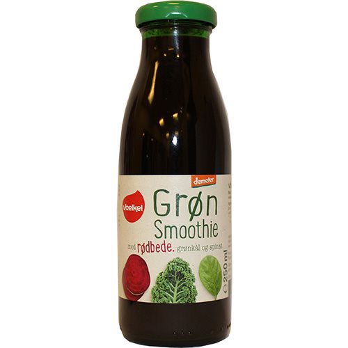 Image of Grøn Smoothie Rødbede grønkål & spinat Øko 250 ml