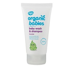 Image of GreenPeople Babyvask med lavendel - 150 ml