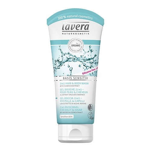 Image of Lavera Basis Sensitiv Hår- & Bodyshampoo - 250 ml.