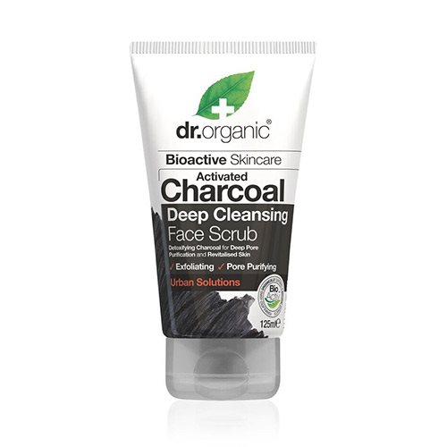 Image of Dr. Organic Face Scrub Charcoal Deep Cleansing