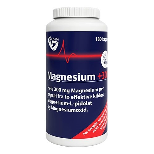 Image of Biosym Magnesium +300 (180 kapsler)