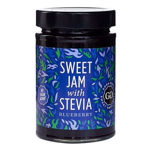 Image of Blåbærmarmelade med stevia - 330 g