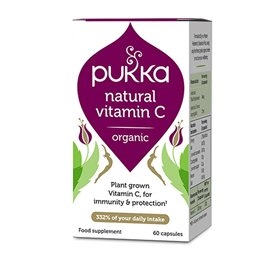 Image of Pukka Naturlig C-Vitamin - 60 kapsler