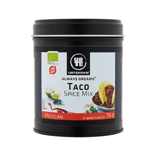 Image of Taco spice mix fra økologisk fra Urtekram - 70 gr