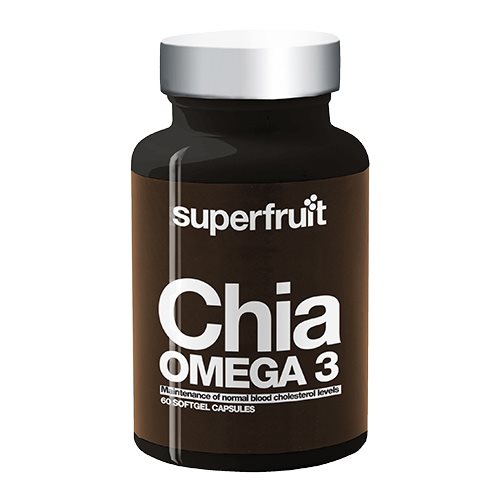 Image of Chia omega 3 kapsler fra Superfruit - 60 stk.