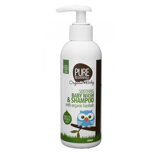 Image of Babywash & shampoo fra Pure Beginnings - 200 ml.