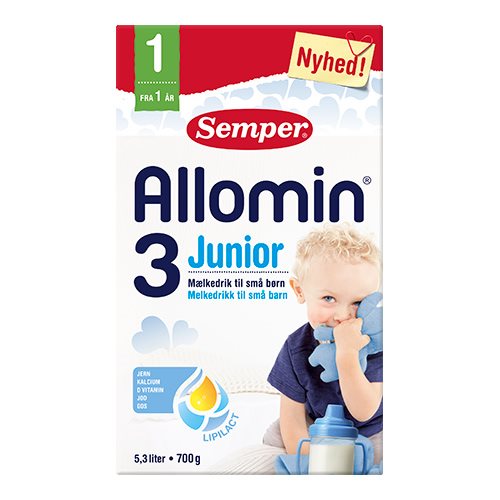 Image of Allomin 3 junior tilskudsblanding fra 1 år - 700 g