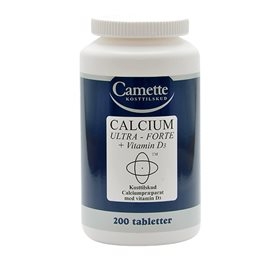 Image of Calcium Ultra Forte + D vitamin - 200 tabletter