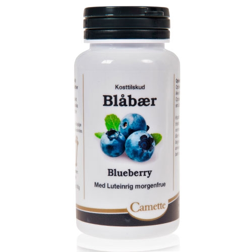 Image of Blåbær med lutein - 60 tabletter