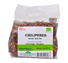 Image of Chili - knust med frø økologisk - 100 g