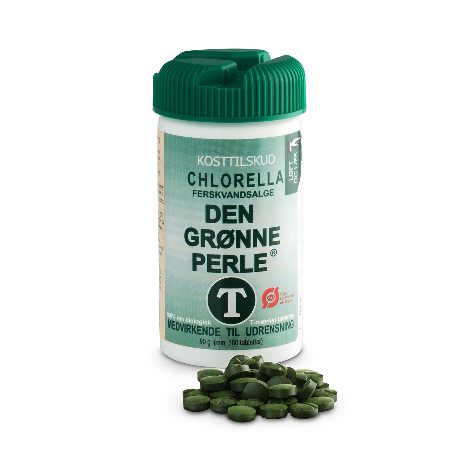 Image of Chlorella den grønne perle - 360 tabletter