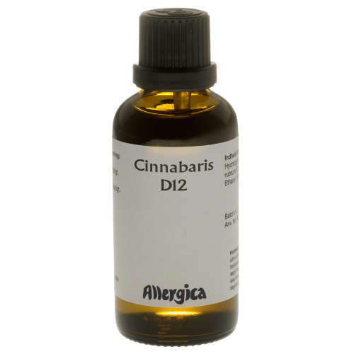 Image of Cinnabaris D12 fra Allergica - 50 ml.