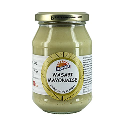 Image of Wasabi Mayonnaise fra Rømer Økologisk - 230 gram