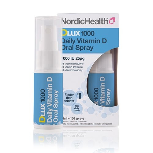 Image of Dlux 1000 D3 Vitaminoral spray NordicHealth 15 ml