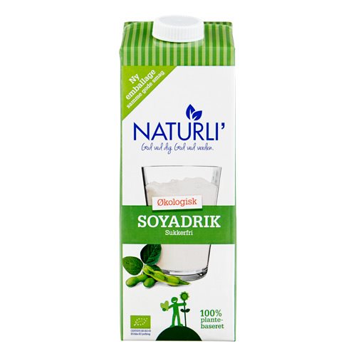 Image of Sojadrik sukkerfri Naturli Økologisk - 1 liter