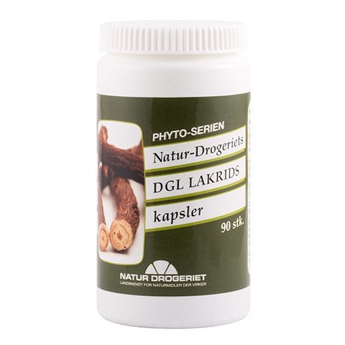 Image of DGL Lakrids 400 mg lakridsrodsekstrakt - 90 kapsle