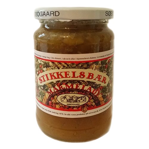 Image of Stikkelsbærmarmelade fra Søbogaard Øko - 400 gram