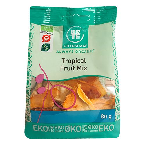 Image of Tropical fruit mix fra Urtekram Økologisk - 80 gr