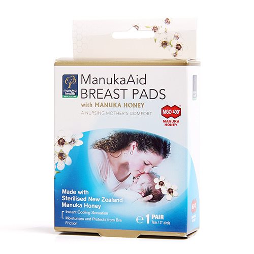 Image of ManukaAid breast pads - 1 par