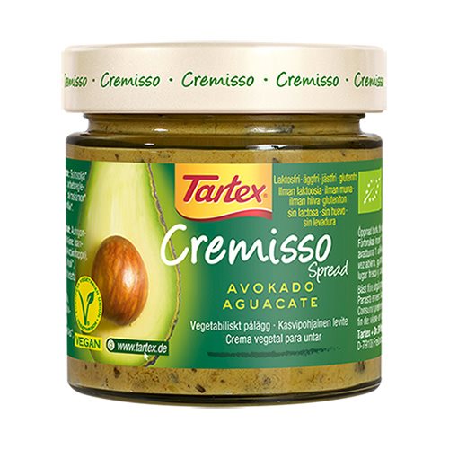 Image of Tartex Cremisso Avocado Øko - 180 gram