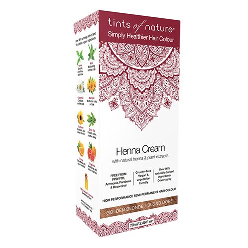 Image of Tints of Nature Hårfarve Henna Creme Golden Blonde