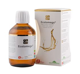 Image of Ecolomega flydende fiskeolie med citrus - 200 ml.