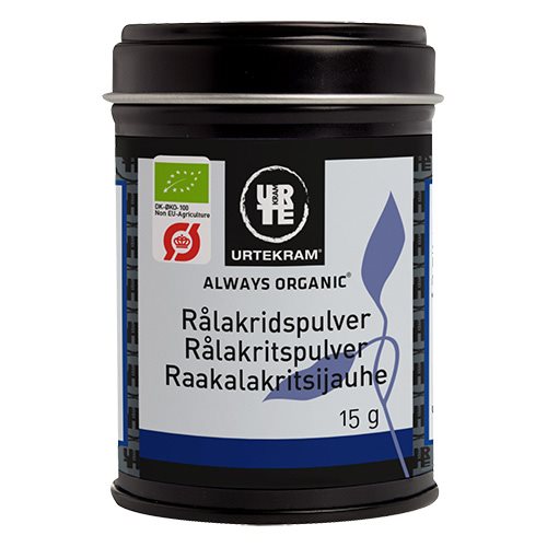 Image of Rålakridspulver Økologisk fra Urtekram - 15 gram