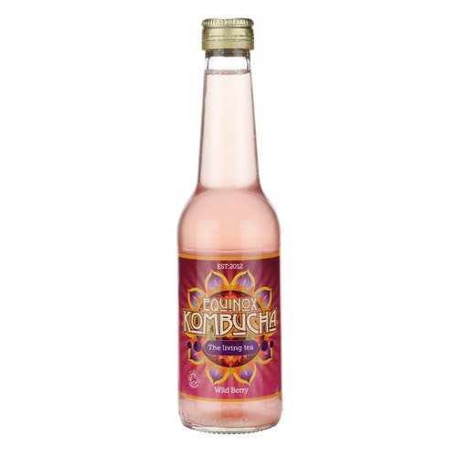 Image of Kombucha te Raw Wild Berry Øko - 250 ml.