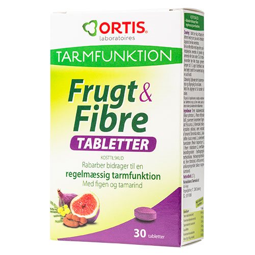 Image of Frugt & Fibre - 30 tabletter