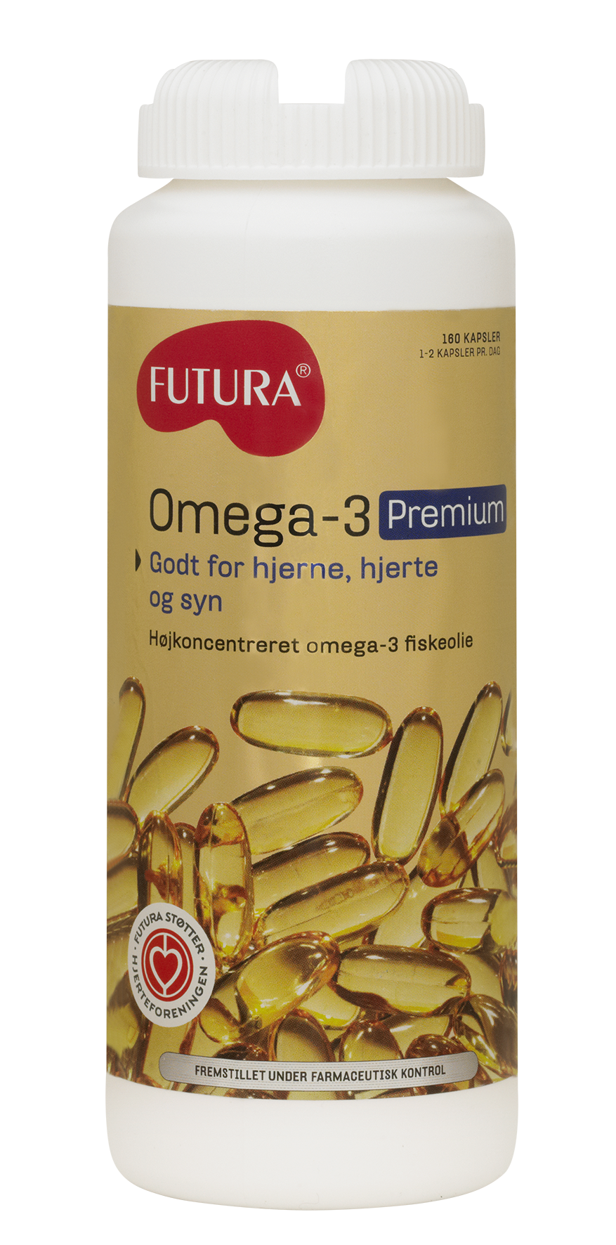 Image of Omega-3 Premium Futura - 160 kapsler