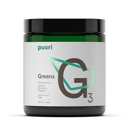 Image of Greens G3 Lemon Lime fra PurePharma - 225 gram