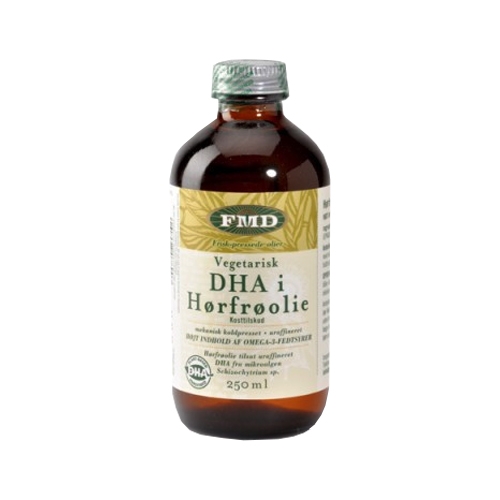 Image of Hørfrøolie med vegetarisk DHA - 250 ml.